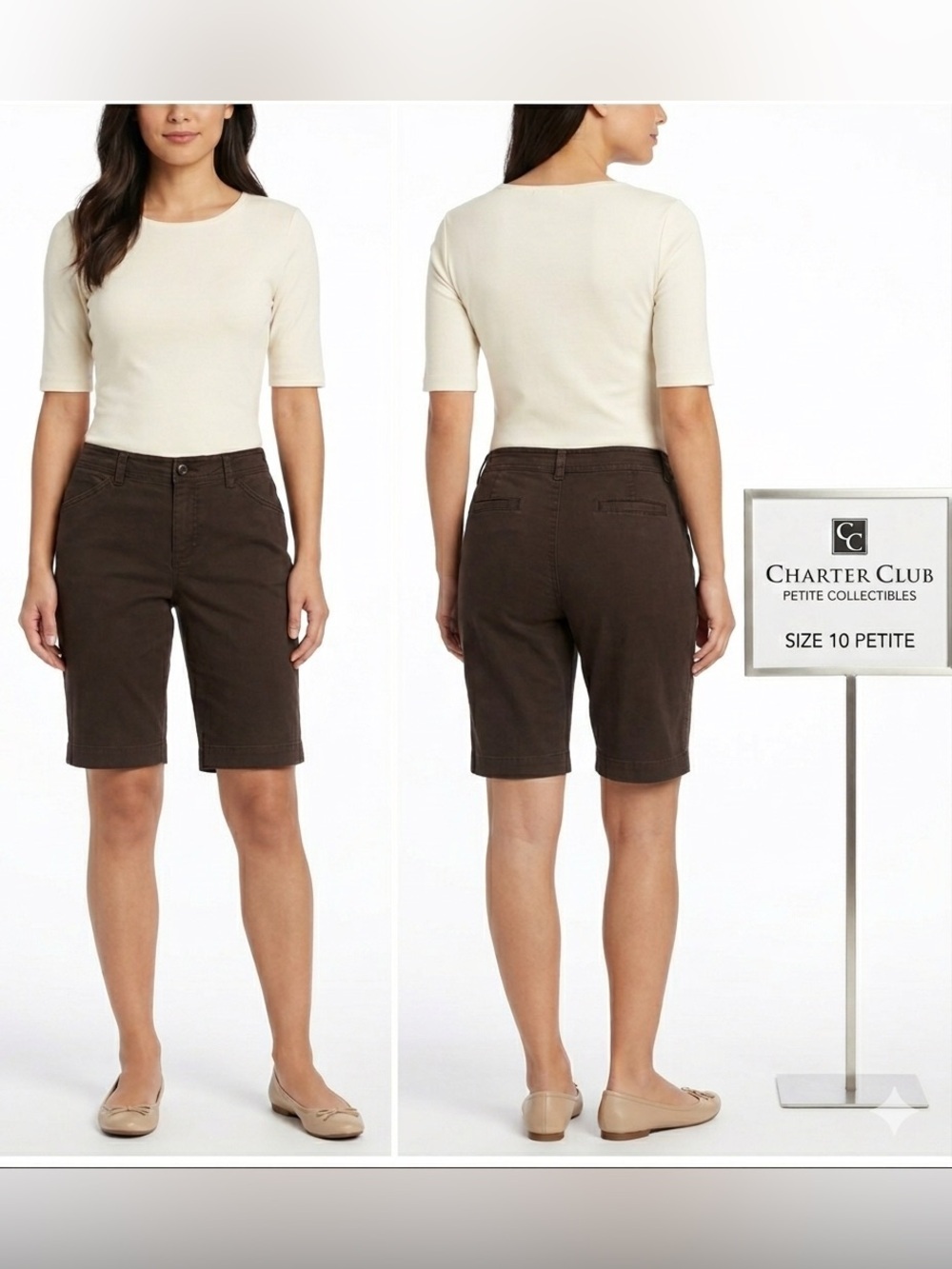 Charter Club Katherine Fit Skimmer Petite 10P